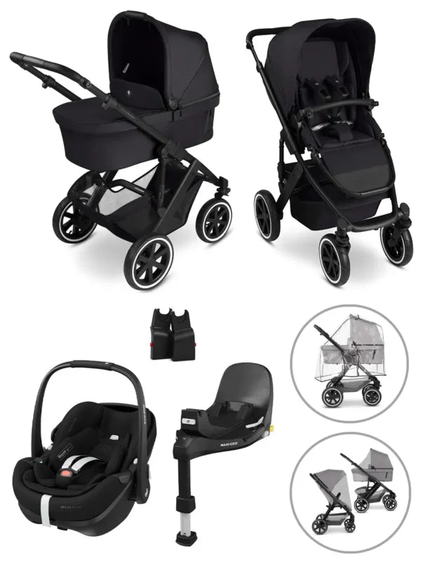 ABC Design Salsa 5 Air 4in1 Bundle inkl. Zubehör – Coal