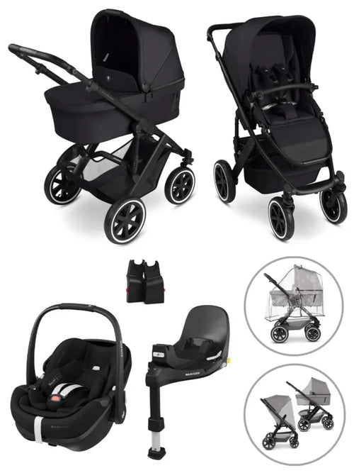 ABC Design Salsa 5 Air 4in1 Bundle inkl. Zubehör – Coal