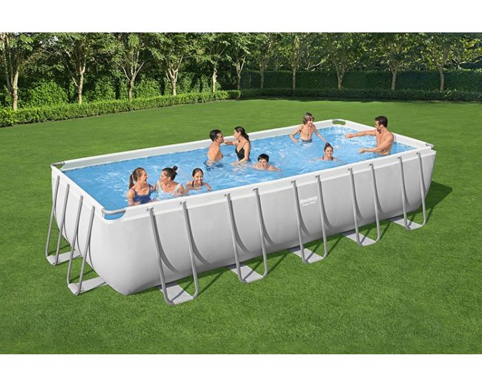 Bestway Power Steel - 640 x 274 x 132 cm - Set inkl. Sandfilteranlage