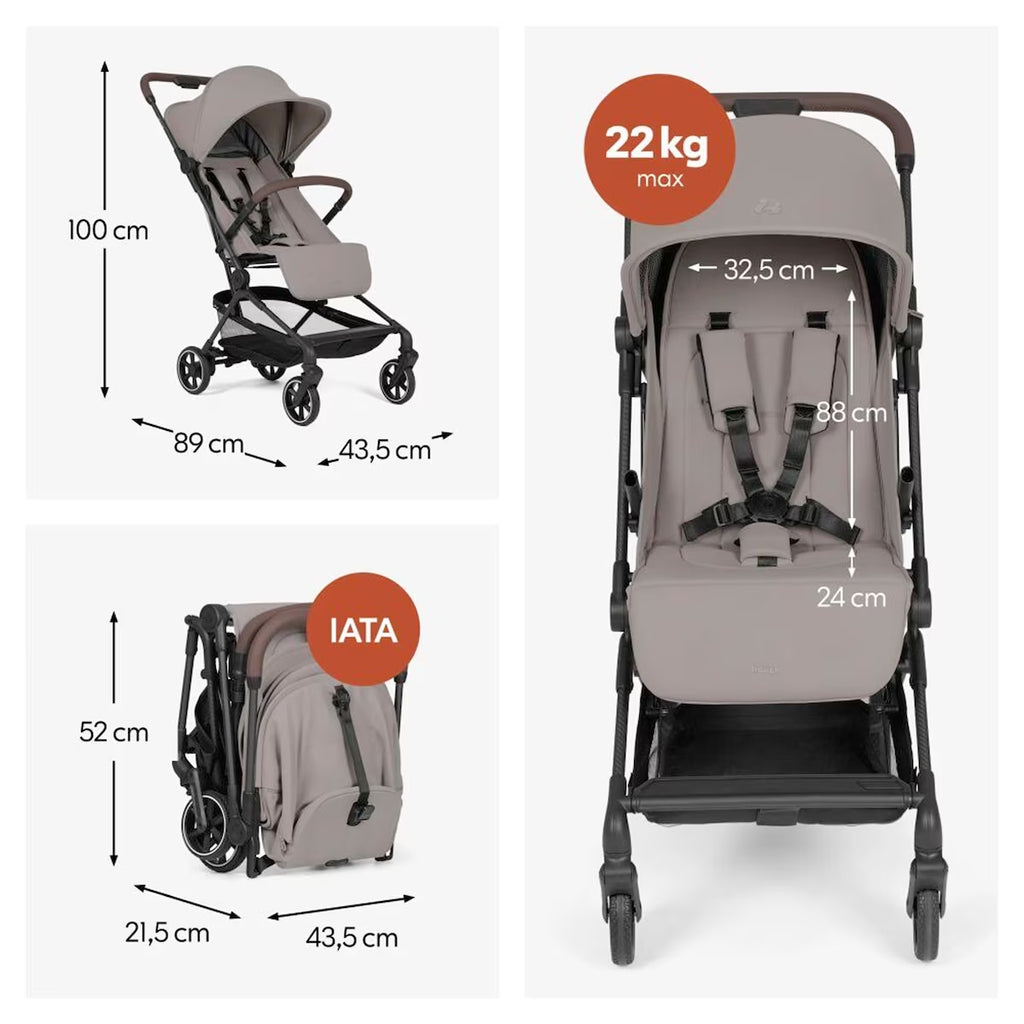 Buggy Lite N Care sandy taupe