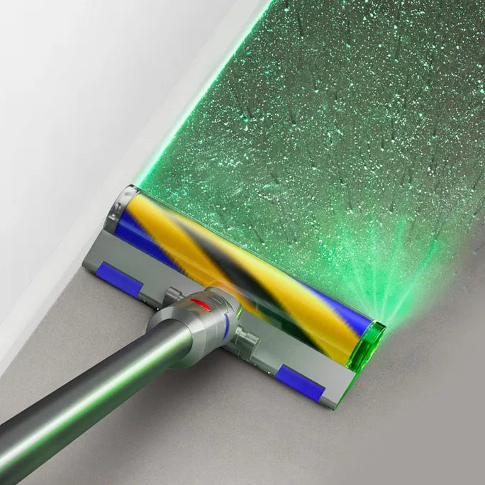 Dyson V15 Detect Absolute Nickel Satin Gelb Glanz Nickel