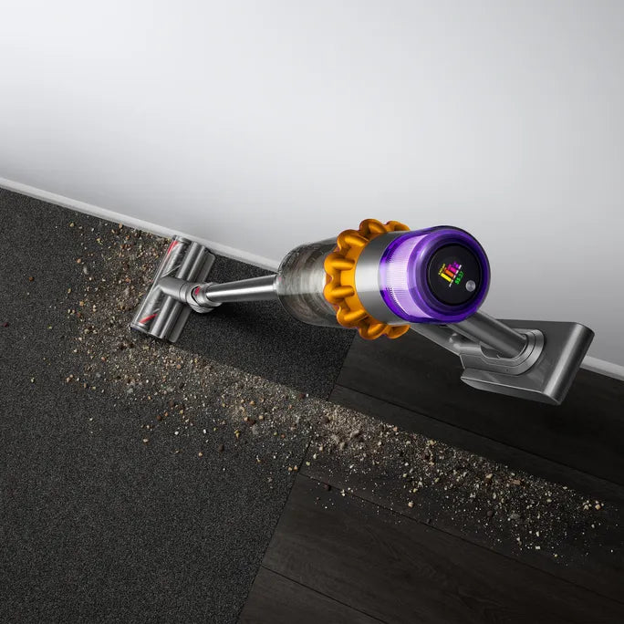 Dyson V15 Detect Absolute Nickel Satin Gelb Glanz Nickel