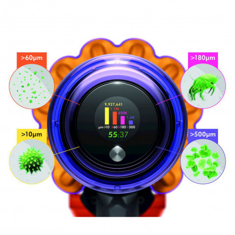 Dyson V15 detect absolute NickelYellow 446986-01 Akkusauger