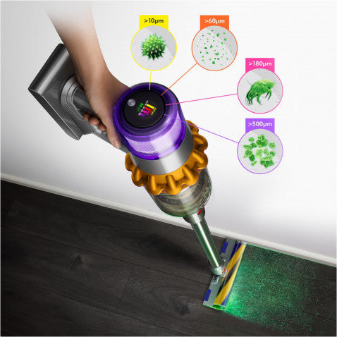 Dyson V15 detect absolute NickelYellow 446986-01 Akkusauger