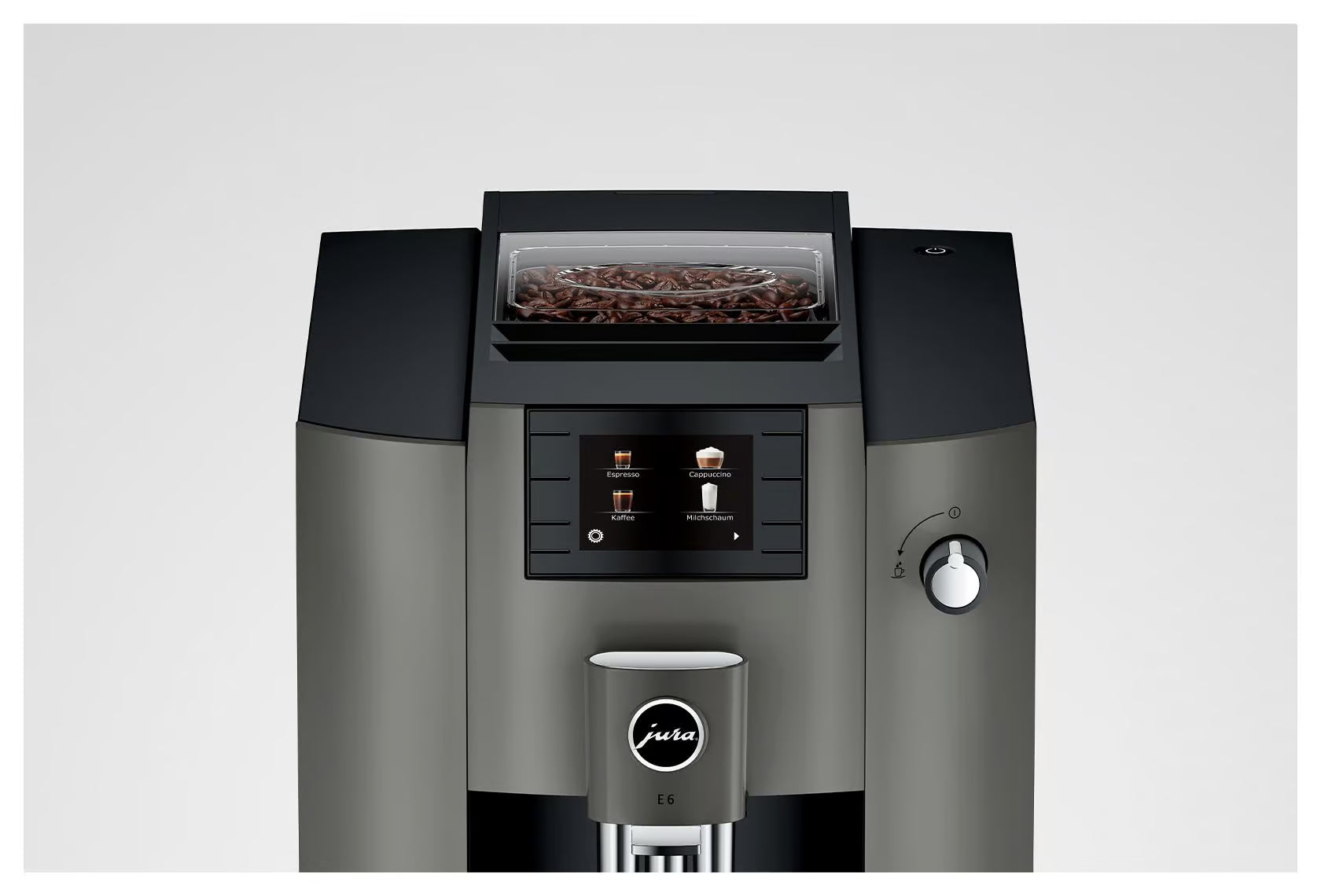 E6 Kaffeevollautomat 15 bar 1,9 l 280 g AutoClean (Dark Inox (EC))