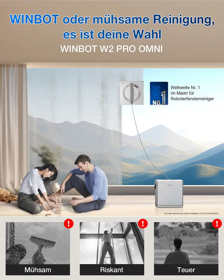 ECOVACS Winbot W2 Pro Omni
