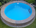 POOLSANA HQ Stahlwand-Rundpool Ø 4,50 x 1,35 m