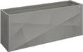 HochBeet 2 x 0,5 X-Design, dunkelgrau-metallic