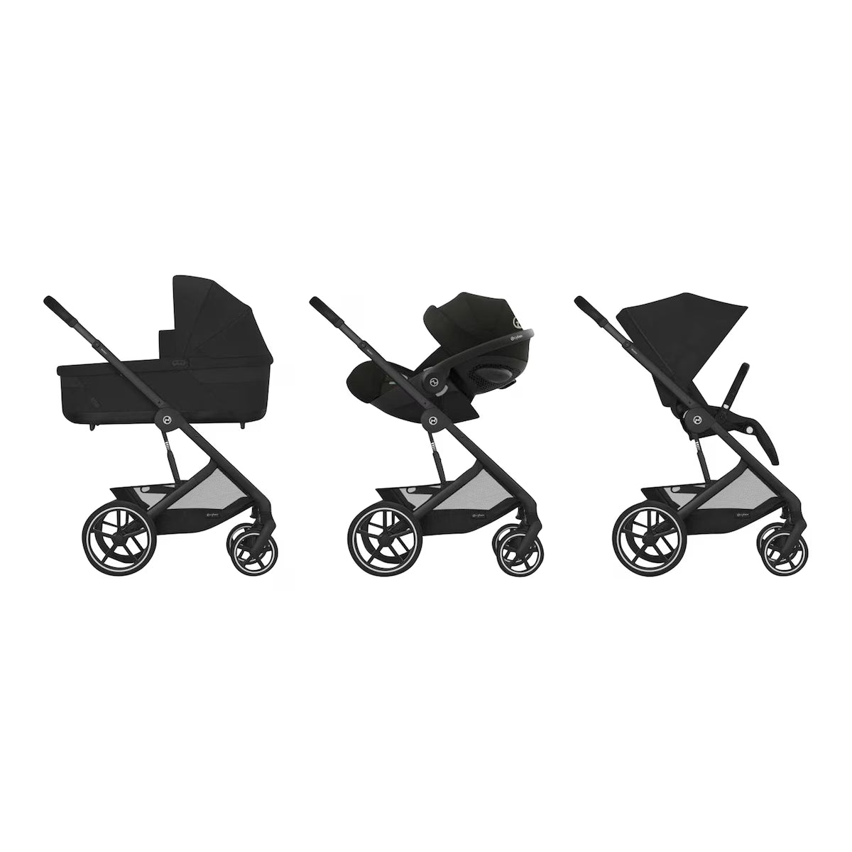 Kinderwagen BALIOS S LUX black  moon black
