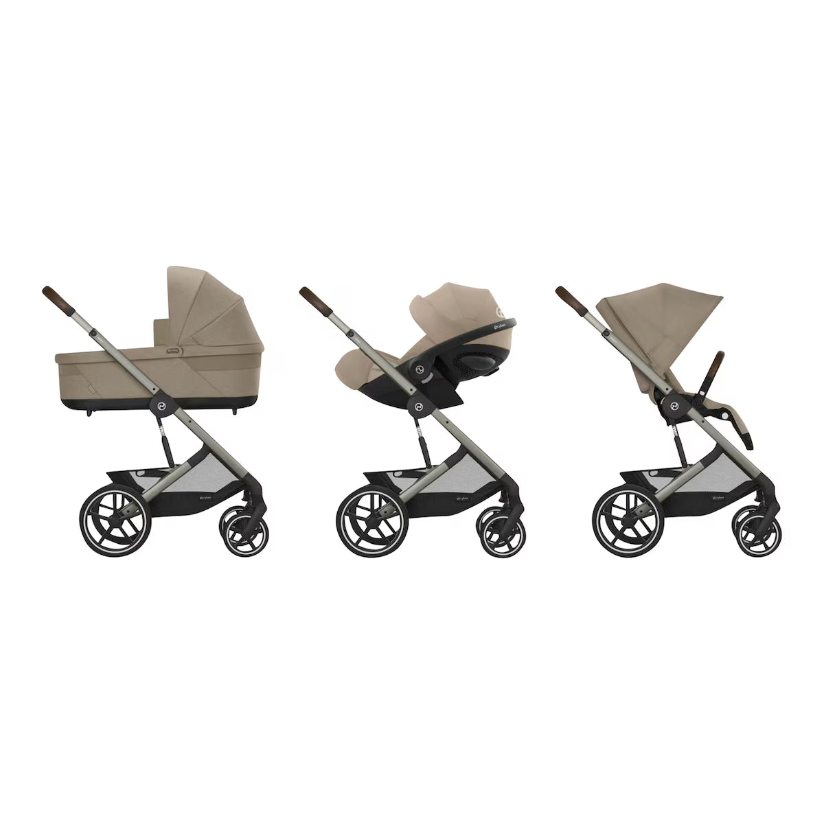 Kinderwagen BALIOS S LUX taupe  almond beige
