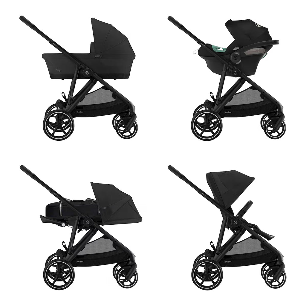 Kinderwagen Gazelle S black  moon black