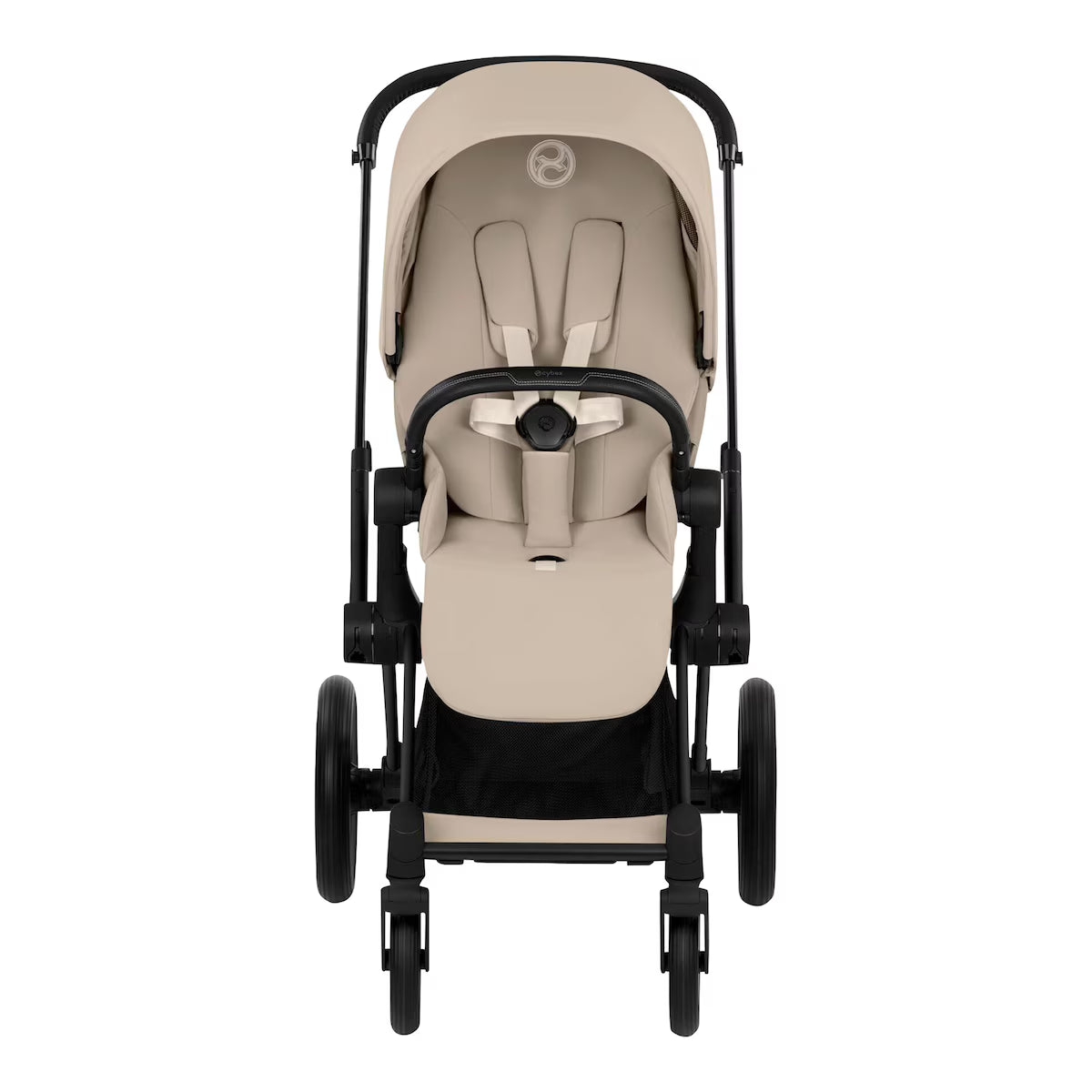 Kombikinderwagen PRIAM Comfort matt black  cozy beige