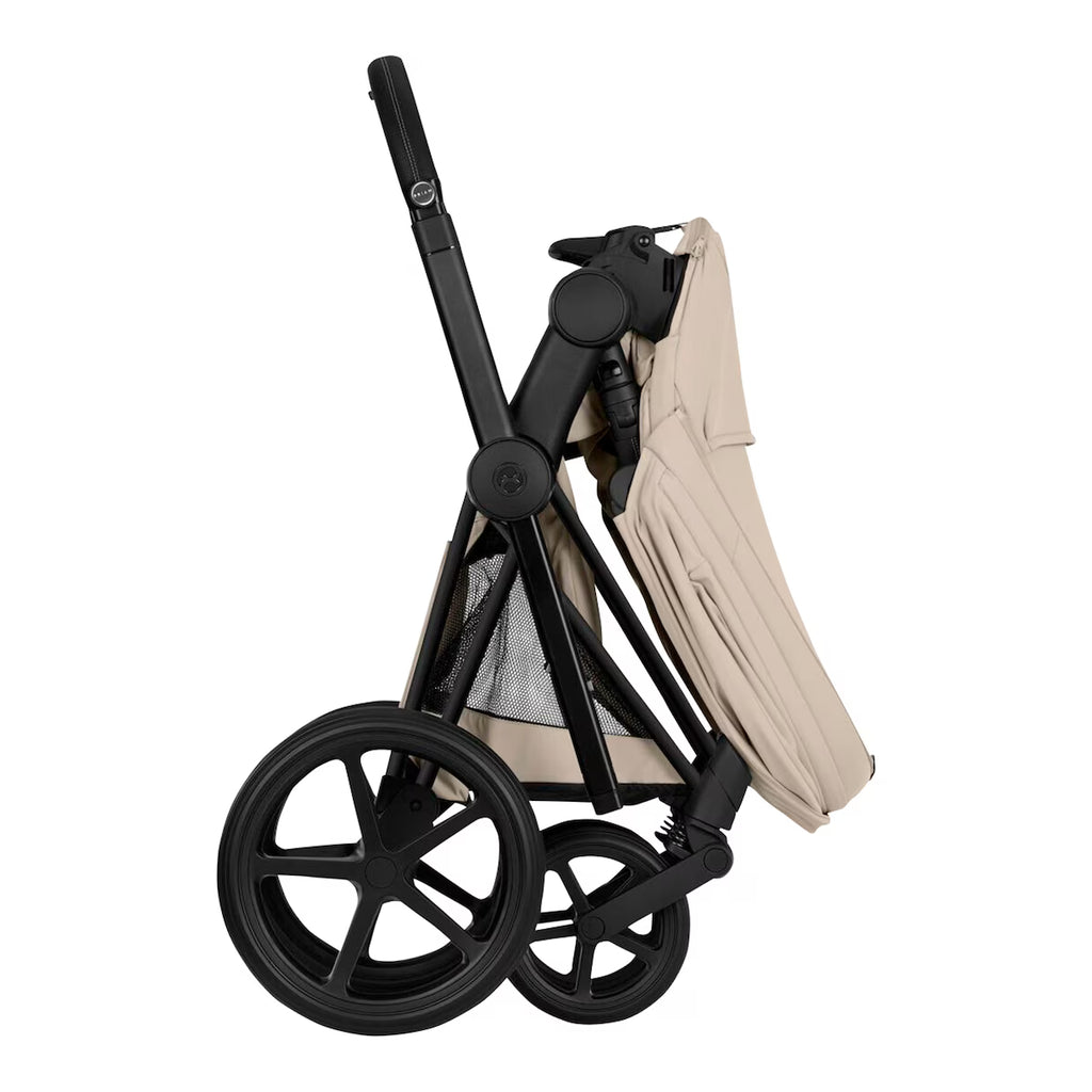 Kombikinderwagen PRIAM Comfort matt black  cozy beige