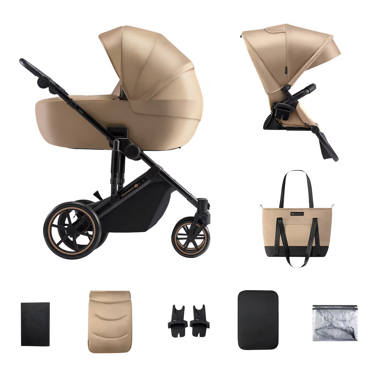 Kombikinderwagen PRIME 2 2in1 sand beige