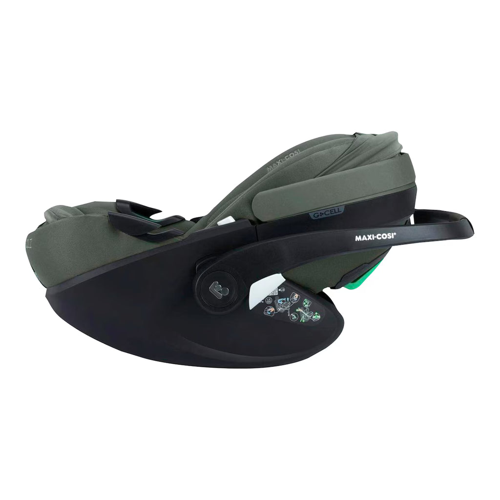 Kombikinderwagen Trio-Set inkl. Babyschale Pebble 360 Pro 2 forest green
