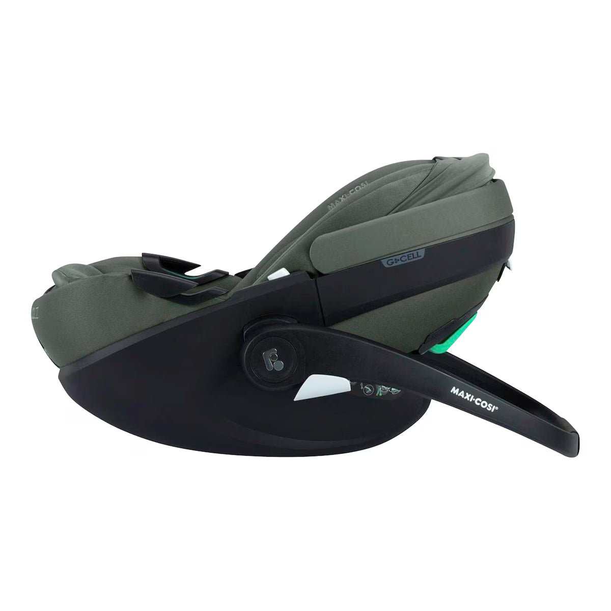 Kombikinderwagen Trio-Set inkl. Babyschale Pebble 360 Pro 2 forest green