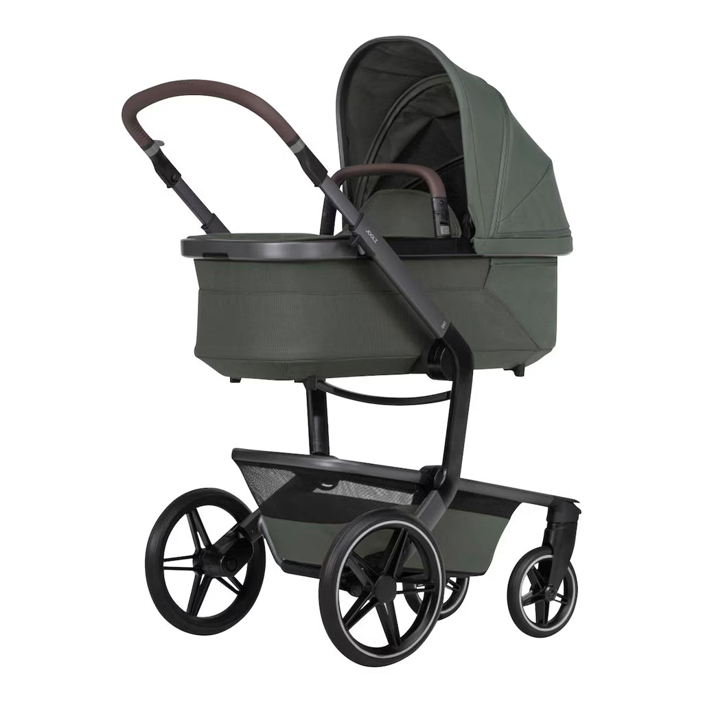 Kombikinderwagen Trio-Set inkl. Babyschale Pebble 360 Pro 2 forest green